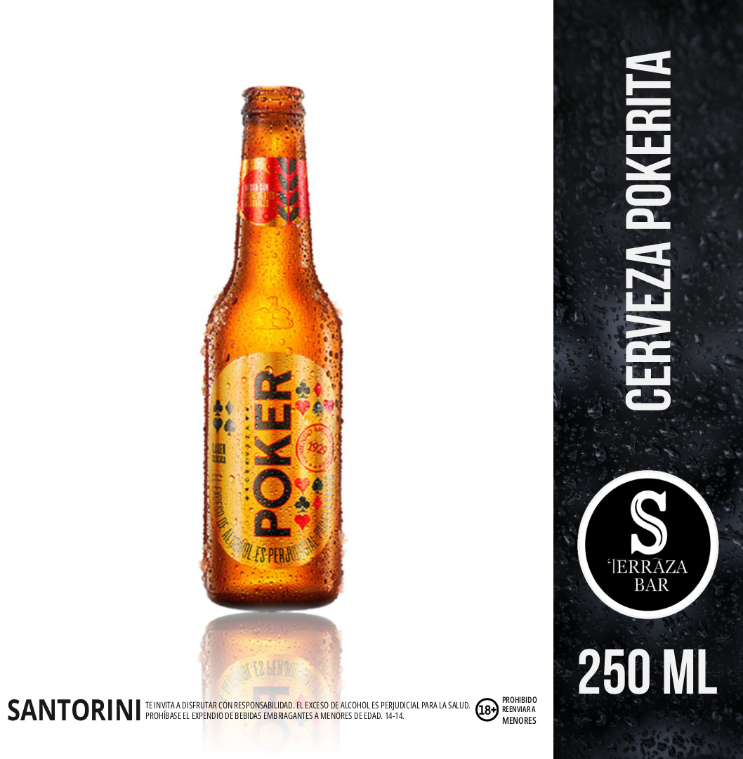Cerveza poker - 250 ML