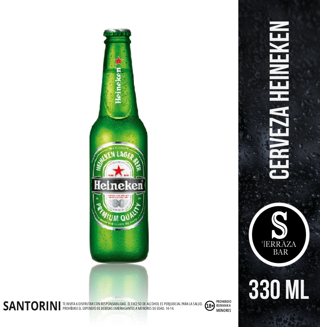 Cerveza heineken - 330 ML