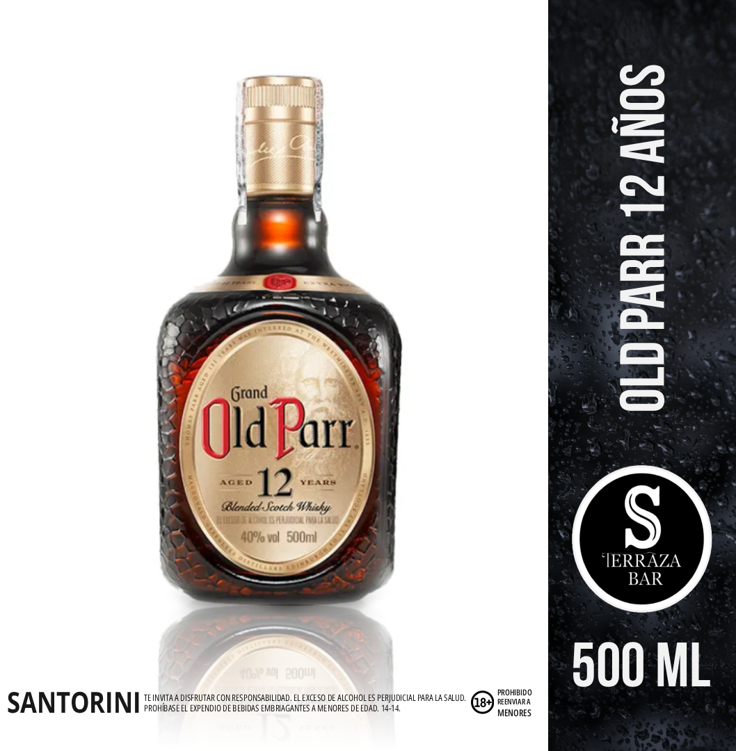 Old parr 12 años - 500 ML