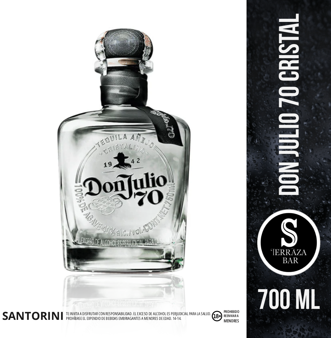 Don julio 70 cristalino - 700 ML