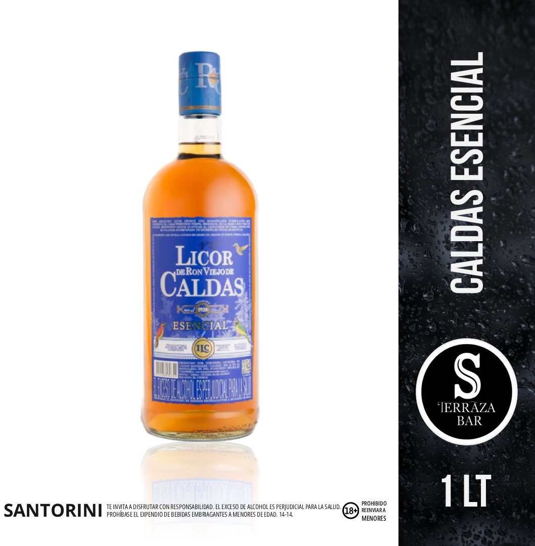 Ron caldas esencial - 1 LT