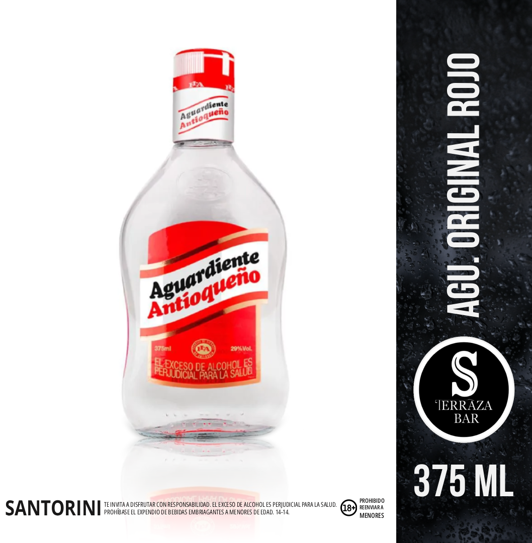 Aguardiente antioqueño - 375 ML